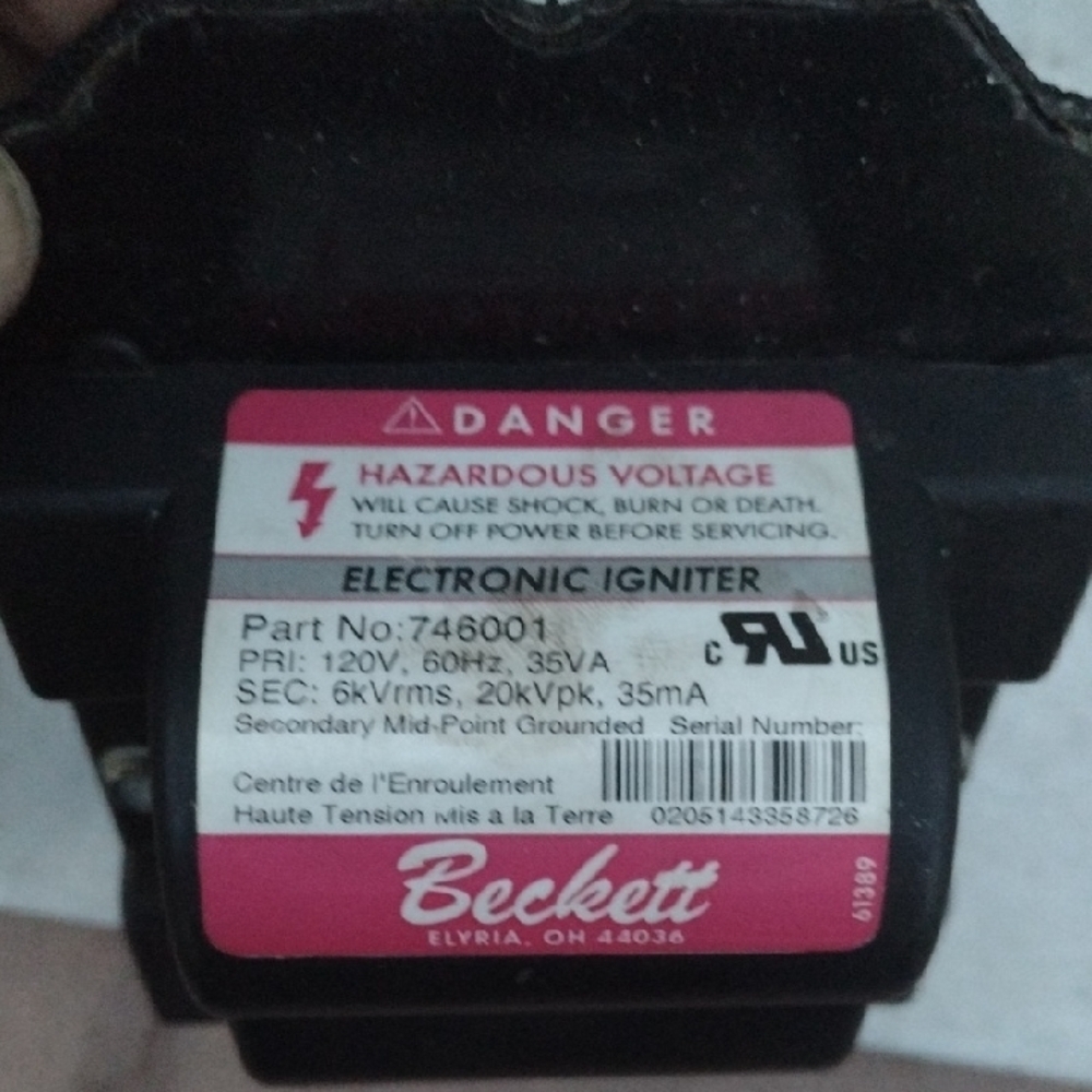 Beckett Electronic Igniter